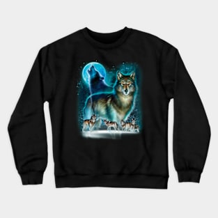 Winter Wolves Crewneck Sweatshirt